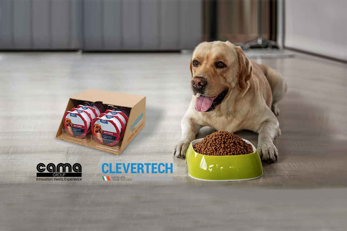 Handling and packaging split cups for pet food: Smart Packaging Hub has the customised solution